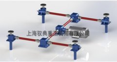 絲桿升降機平臺四臺同步怎么布局？_優質生產廠家（馭典重工）