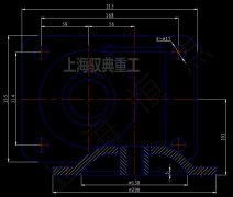 您要了解的絲桿升降機(jī)SWLD5-2B-I螺母升降型外形尺寸CAD圖紙